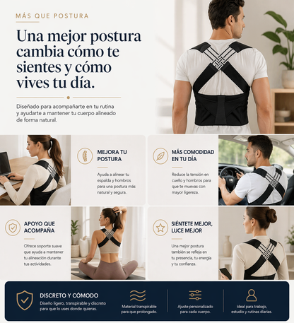 Corrector de postura ELEVA